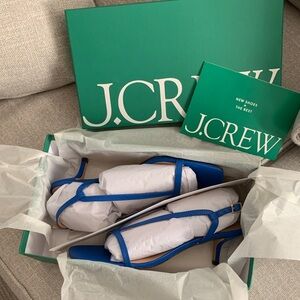 jcrew Krista slingback kitten heel sandals